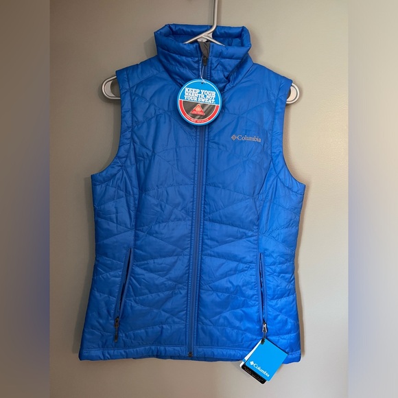 NWT Columbia Royal Blue Mighty Lite Vest - size (S) - Picture 4 of 9